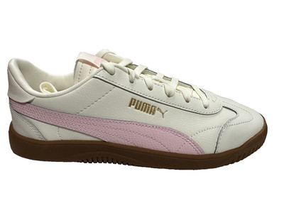 PUMA Women s Club 5v5 Sneaker, Warm White-Wisp Of Pink, 8.5 US