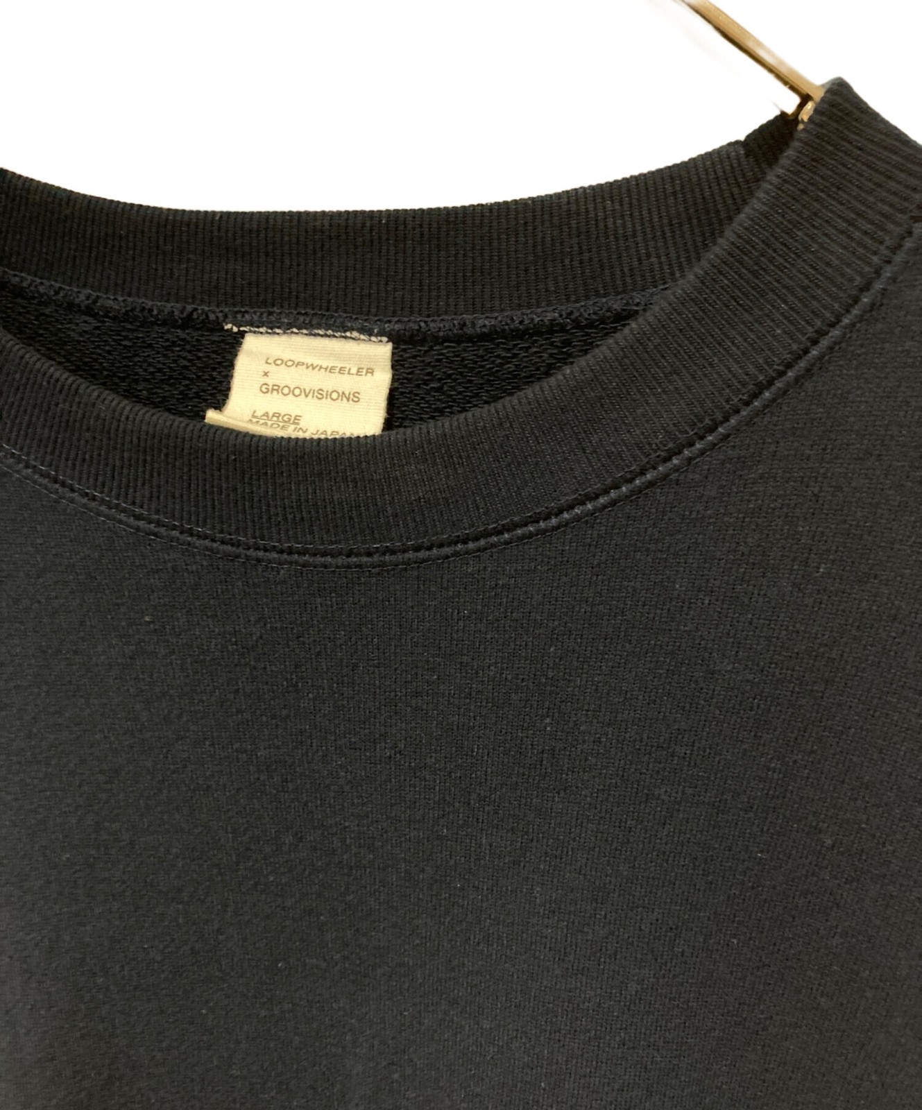 LOOPWHEELER × GROOVISIONS Collaboration sweatshir… - image 3