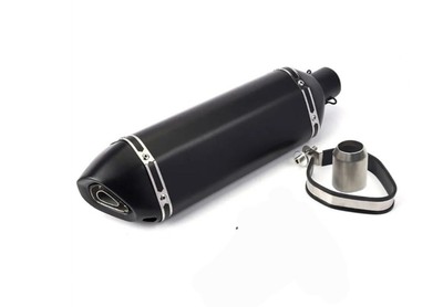 Exhaust Header Mid Link Pipe With Muffler For Yamaha MT15 YZFR15 YZFR125 17-24