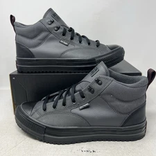 Converse Chuck Taylor All Star Malden Street Boot Mid Men's Grey Black No Lid