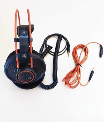 AKG K712 PRO Dynamic Reference Studio Over-Ear 3.5mm jack Wired Headphones Black