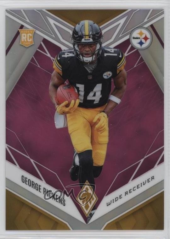 2022 Panini Phoenix Rookies Pink 93/199 George Pickens #123 Rookie RC 1q2