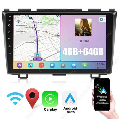 For 2007-2011 Honda CRV Android 15 Apple Carplay Car Stereo Radio GPS Navi 64GB