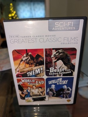 TCM Greatest Classic Films Collection: Sci-Fi Adventures DVD Them! World End 