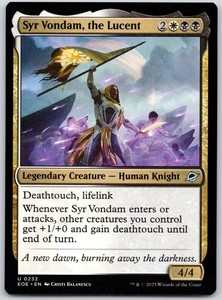 Syr Vondam, the Lucent 232 Edge of Eternities MTG