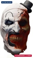 Art The Clown Mask Scary Killer Clown Masks Full Head Latex Halloween Terrifier