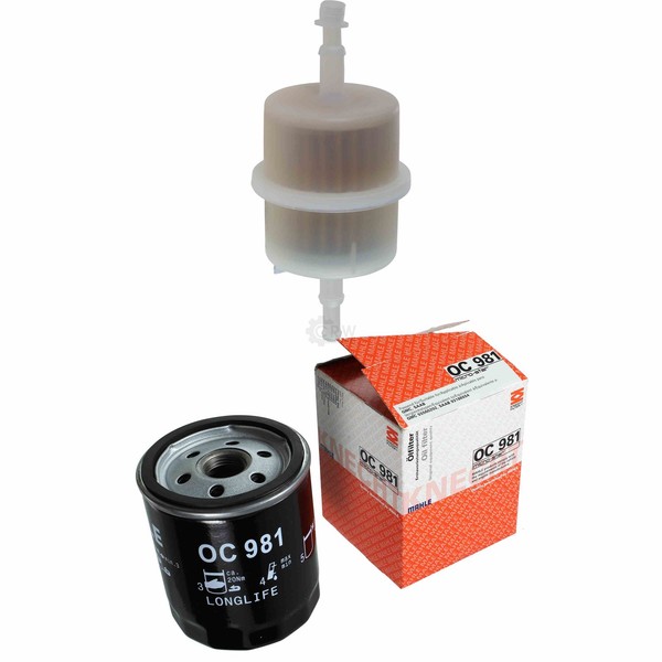 Mahle / Knecht Set Filterpaket Kraftstofffilter KL 63 OF ÖLfilter OC 981-image