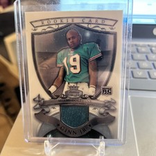 2007 Bowman Sterling TED GINN JR. #BSRR-TG Rookie Jersey Patch Relic RC Dolphins