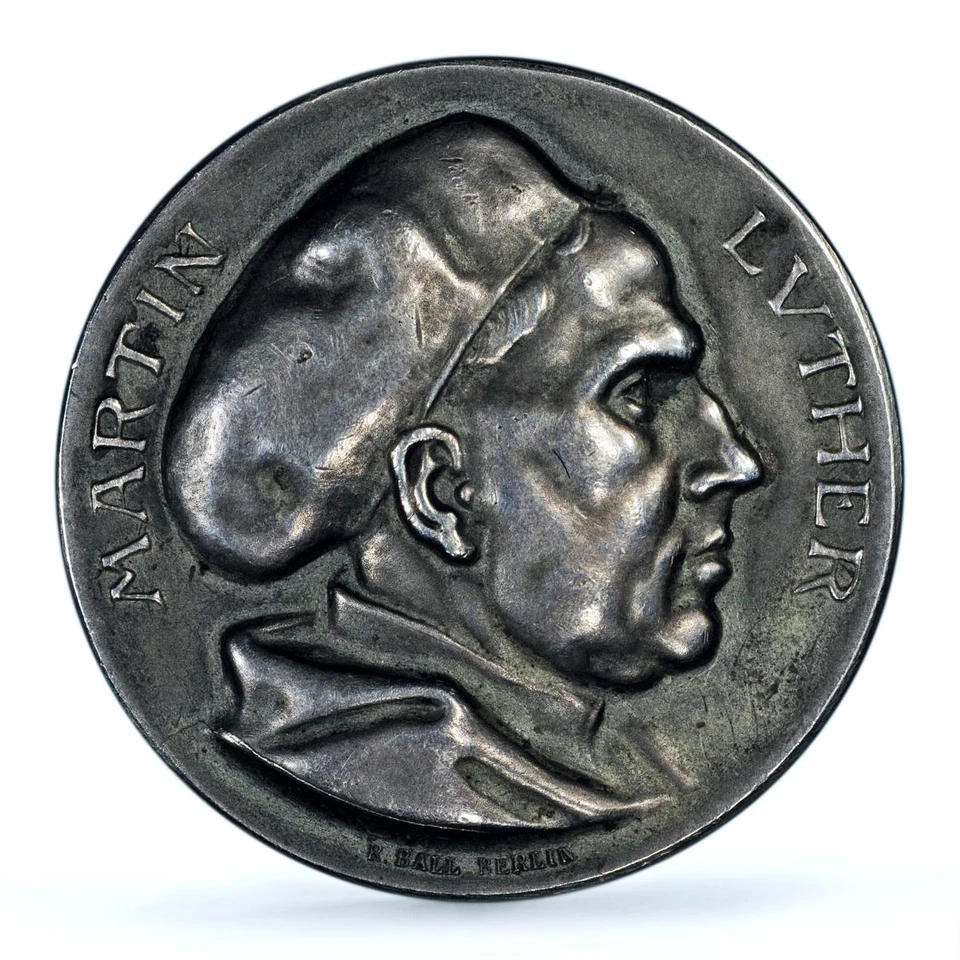 Germany Empire Luther Reformation Museler-49.2/33a SP 62 PCGS silver medal 1917 - Image 3 of 4