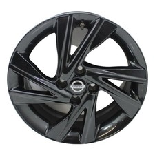 NISSAN NOTE 16" ALLOY WHEEL BLACK 6Jx16 ET45 4 STUD 8 SPOKE (13-17) KE4093V000BZ