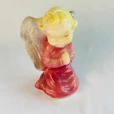 Vintage 1950&rsquo;s Royal Copley Pink Angel Planter (Chipped/Crazing)