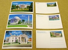 USPS Scott UX143 UX144 UX151 15c Postal Cards Lot of 50 Washington DC