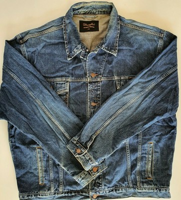wrangler denim jacket 3xl