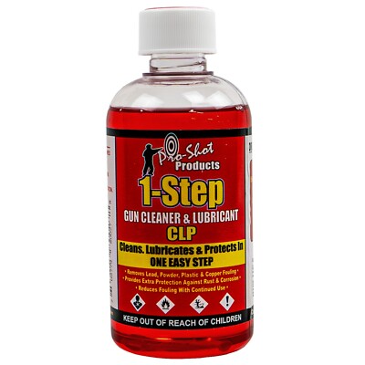 Pro-Shot Products 1-Step CLP Liquid, 8oz Plastic Bottle 1STEP-8