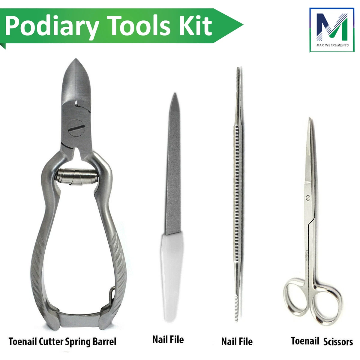 Podiatry Instruments Chiropody Ingrown Tools Set Podiatrist Toenail Surgery Kit