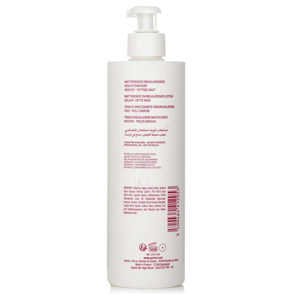 Guinot Microbiotic Mattifying Regulating Lotion (Oily Skin)  500ml/16.9oz — 第 3/3 张图片