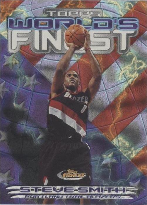 2000-01 Topps Finest - Steve Smith #WF15