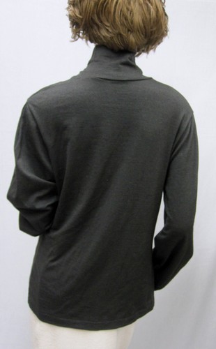 ETRO MILANO ESPRESSO BROWN NWOT Silk Wool TOP Sweater ITALY SZ 46 - Picture 5 of 8