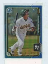 JAYCOB BRUGMAN 2015 Bowman Chrome Prospects Blue Refractor #BCP141 #D 150/150