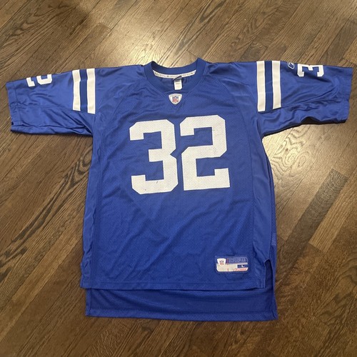 Indianapolis Colts James Jersey Large Mens Reebok Blue Vintage Edgerrin - Picture 6 of 7
