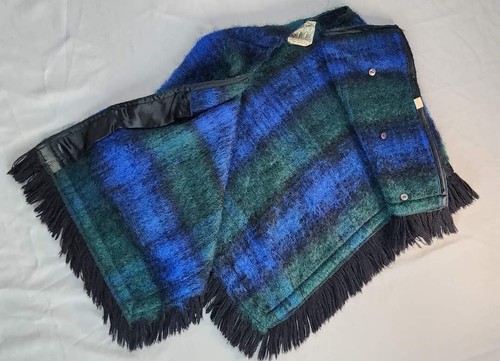 Vintage 100% Wool Strathtay Mohair Wool Womens 0/24 Capelet Skirt & Hat Scottish - Picture 10 of 23