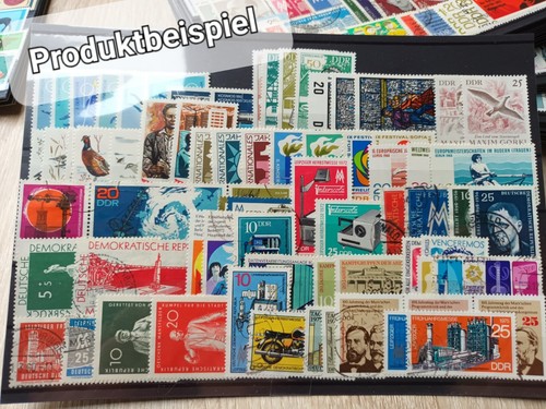 25 juegos diferentes de sellos de la RDA en 1 tarjeta con años 50 - Imagen 9 de 13