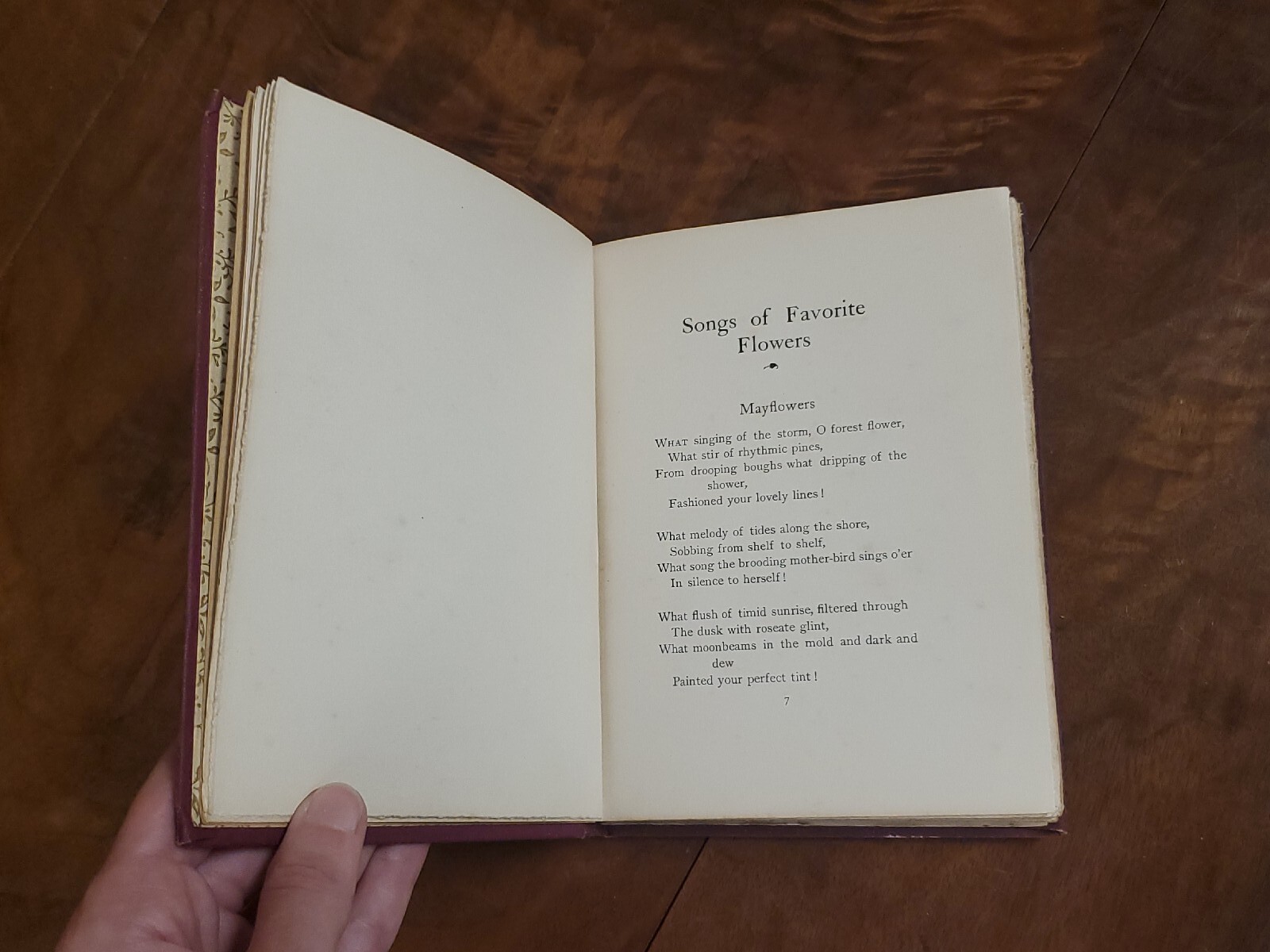 Songs of Favorite Flowers by Clarabel Gilman / 1900, James H. West Co.