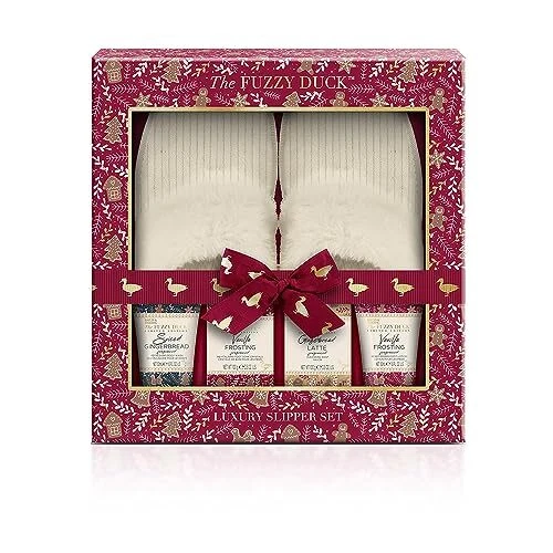 Baylis and harding fuzzy duck slipper set clearance