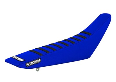 2017-2024 SHERCO SE SR SE SEF  SER SC Gripper SEAT COVER  Blue / Black Ribs #166