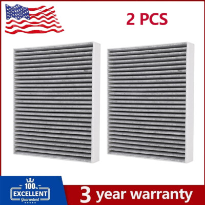2pcs CF11966 Cabin Air Filter w/Activated Carbon | Fits Select Buick,...