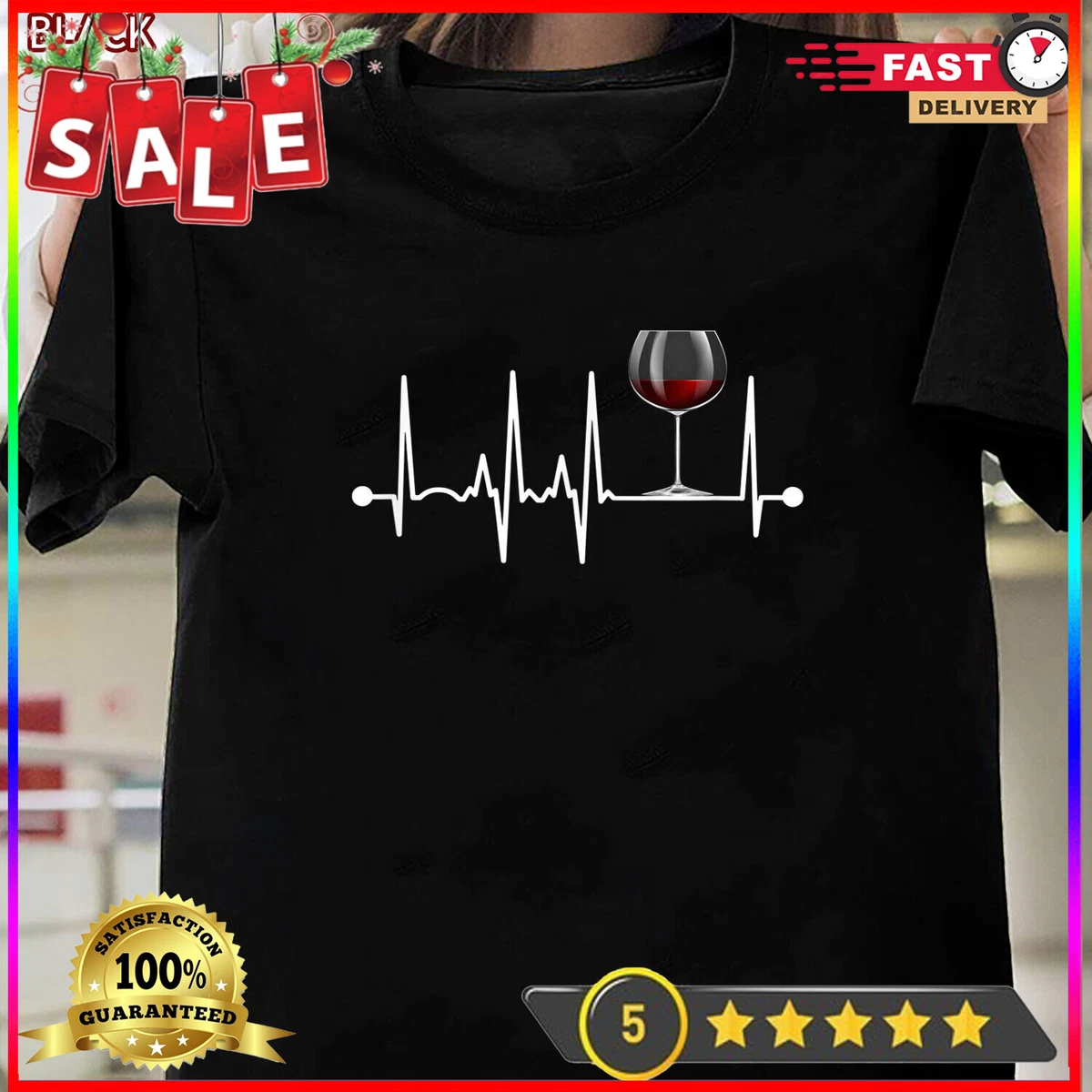 wine glass t shirt