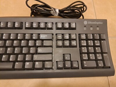 Silicon Graphics Inc. SGI SK-2502u 062-0007-002 Vintage Keyboard