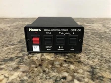 Horita SCT-50 Serial Control Titler Video Character Generator