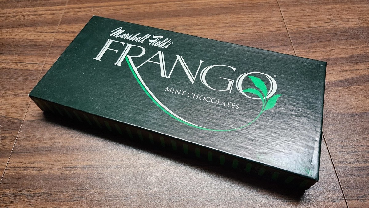 Vintage Marshall Field's Company FRANGO Mint Chocolates 16oz - Main Image