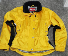Marker Olympic Jacket Vest 2002 Salt Lake City Yellow Sports Clothing Women's 10