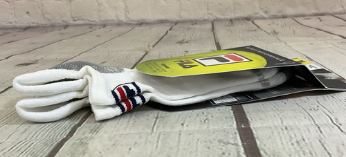 FILA Drimax Breathable Oder Control Ankle Tennis Socks White Grey Medium - Picture 12 of 13