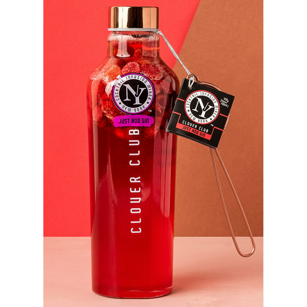New York Cocktail Infusion Mixer Clover Club Bottle 108g Sieve Drinks