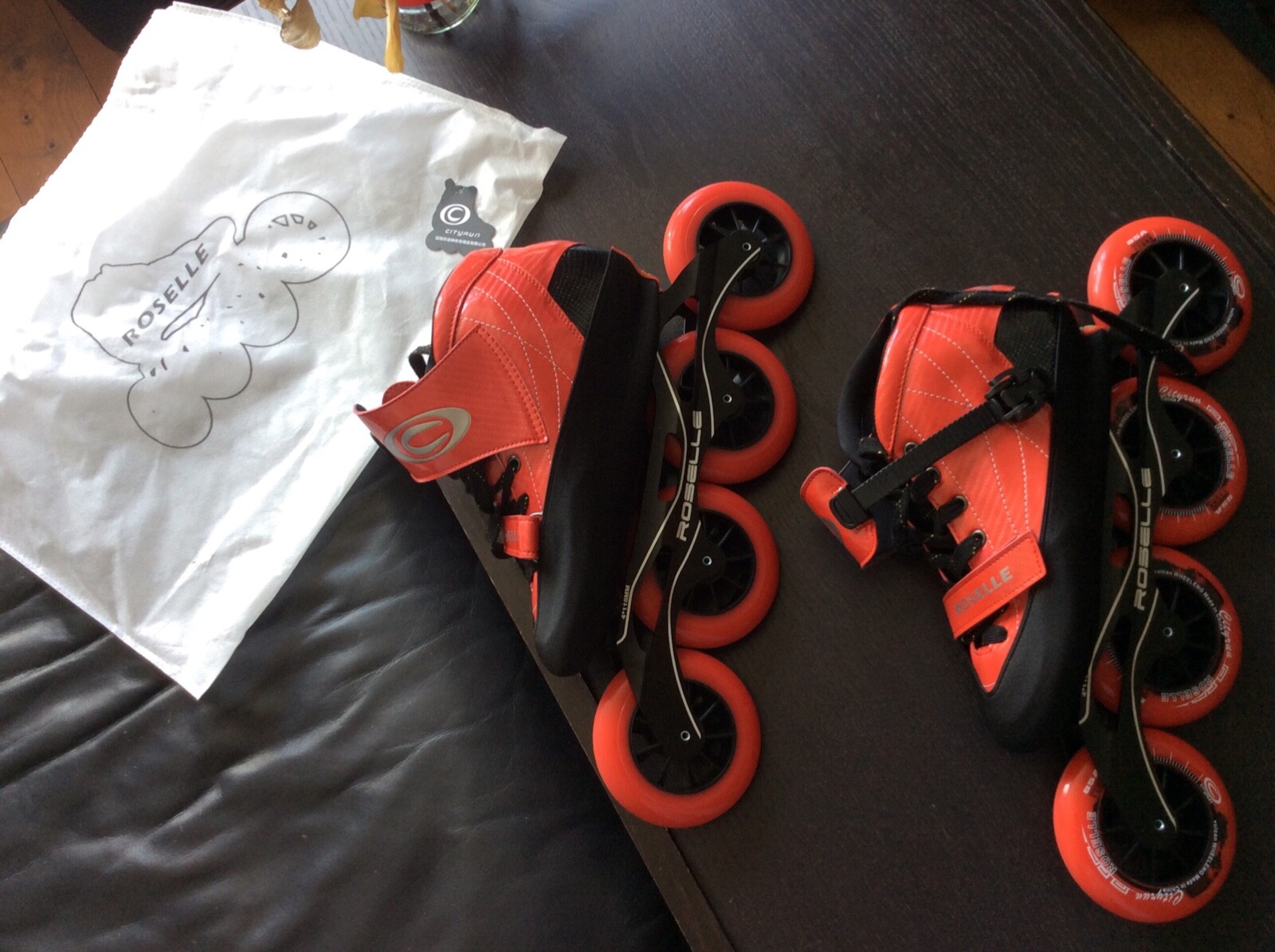 RollerSkates Size UK 9 Black/Red Colour eBay