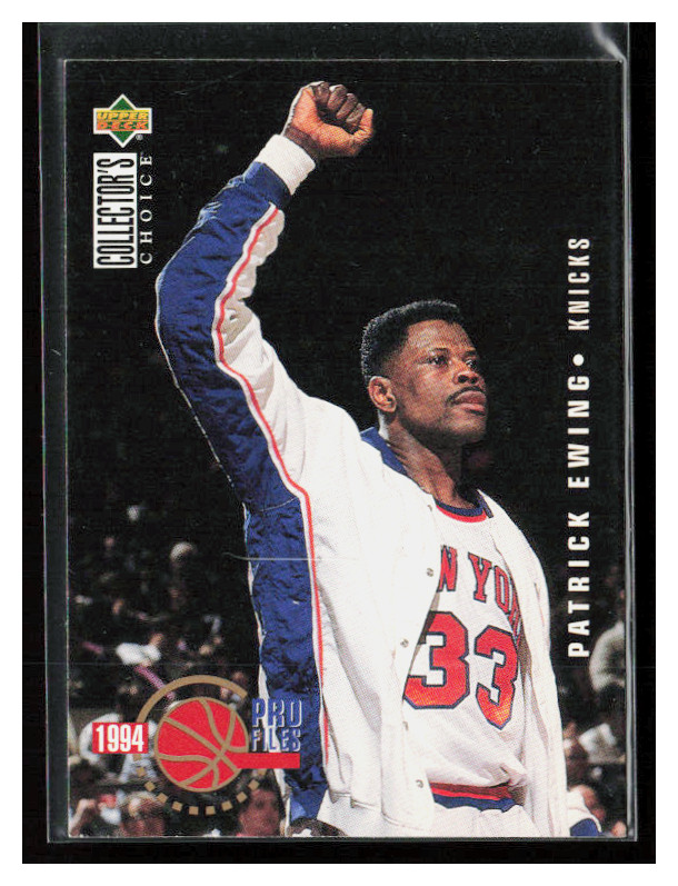 1994 Collector's Choice ProFiles #201 Patrick Ewing