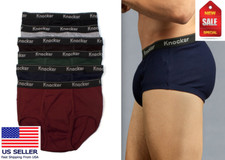 3 or 6 pks Mens Classic Briefs 100 Cotton Soft Colors Knocker Lot Underwear MCB