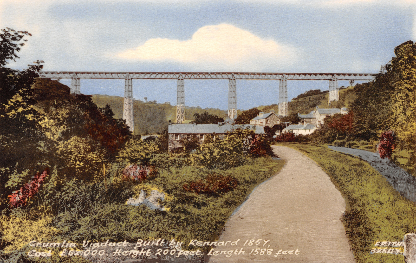 R248620 Crumlin Viaduct. Built by Kennard. 1857. F. Frith eBay