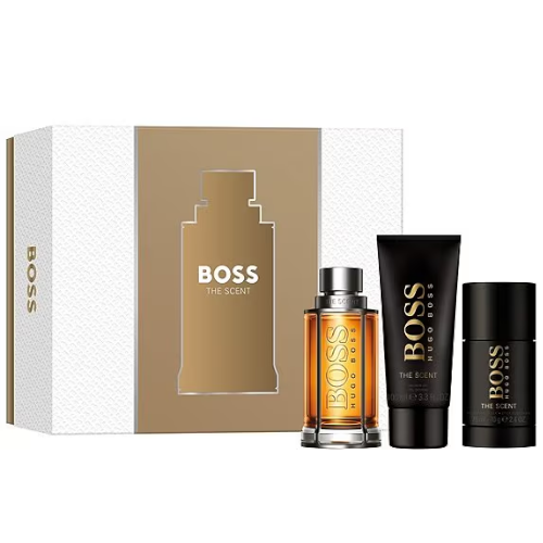 The Scent by Hugo Boss 3pc Gift Set 3.3 EDT + 2.4 Deo Stick + 3.3