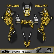 Suzuki DRZ400SM S SE Graphics Kit 21MIL Custom Supermoto Decals Stickers Wrap