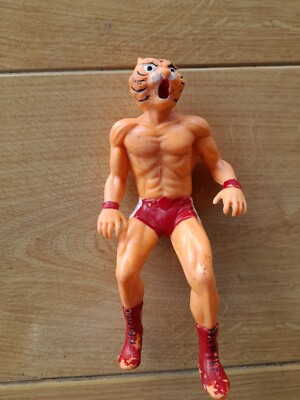 Rare bootleg Tiger Mask タイガーマスク- action figure wrestler toy 80s | eBay