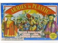 ARMIES IN PLASTIC SET 5413 A BOXER REBELLION CHINESE BOXERS CHINA 1900 RED