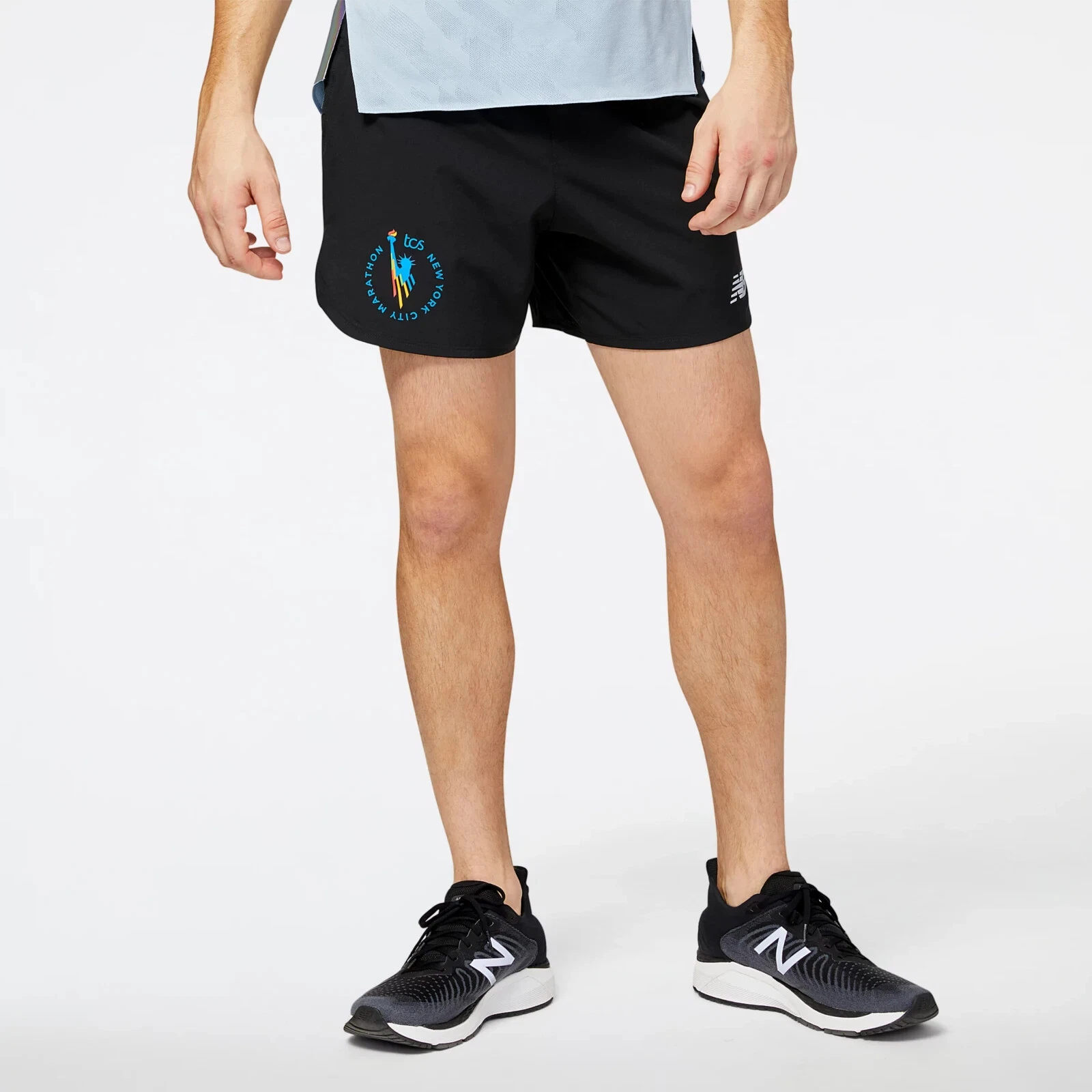 New Balance® NYC Marathon Impact Run 5-Inch Short | M | Black