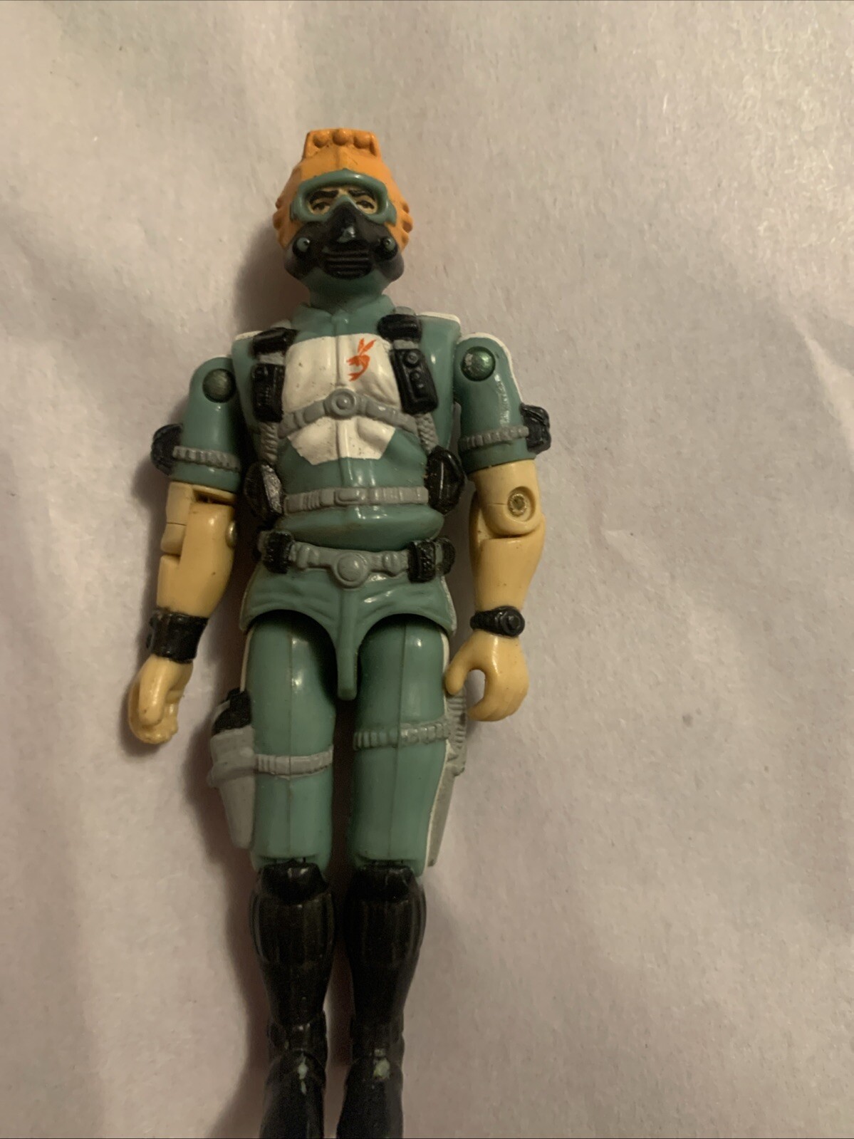 VINTAGE 1986 GI JOE WET-SUIT SEALS V1 3.75” ACTION FIGURE. YO JOE!