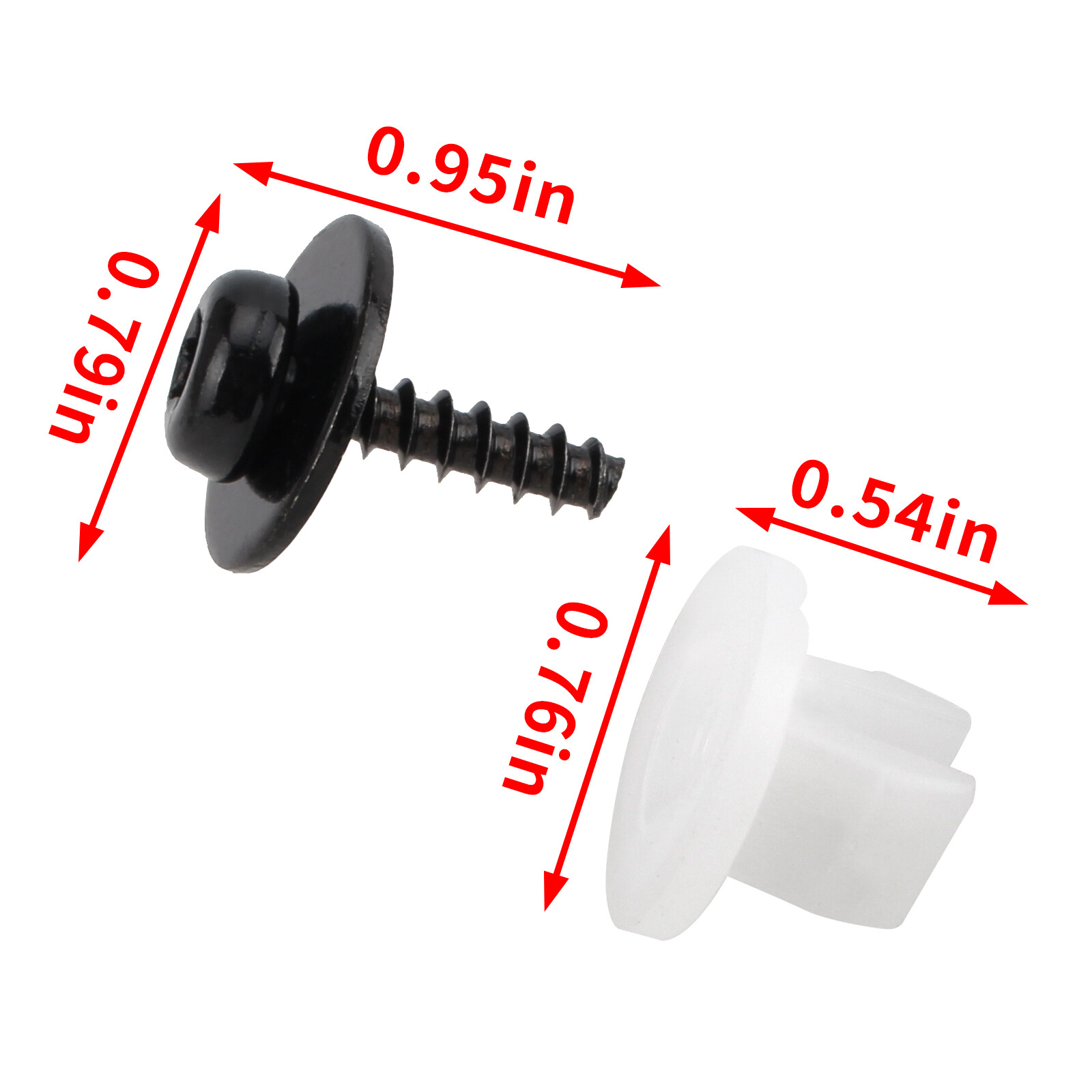 Engine Under Tray Metal Mounting Screws Nut Bolt Torx For Ford 1449533 ...