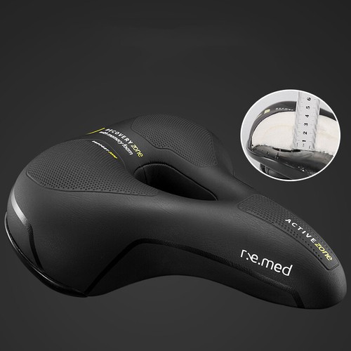 Road MTB Mountain Bike Bicycle Saddle Seat Soft Padded Cushion Cover Memory Foam - Picture 2 of 11