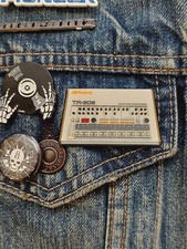Limited Edition Roland TR-909 Lapel Pin Vintage Badge